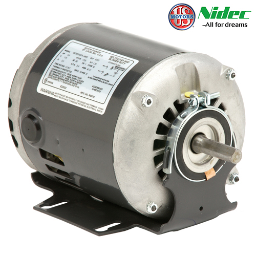 1/3HP 1800/1200 115/1/60 ODP 56Z Belted Fan and Blower Two Speed Auto Overload RESILIENT BASE 1.0SF
